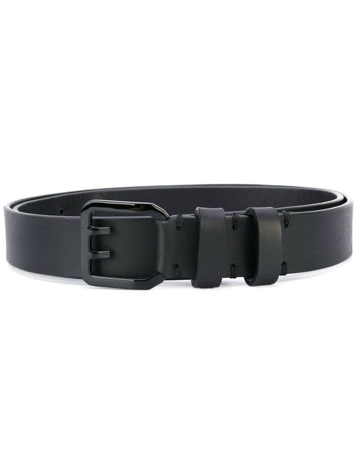 Dsquared2 Chunky Metallic Buckle Belt - Black