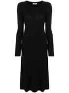 P.a.r.o.s.h. Ribbed Knit Dress - Black