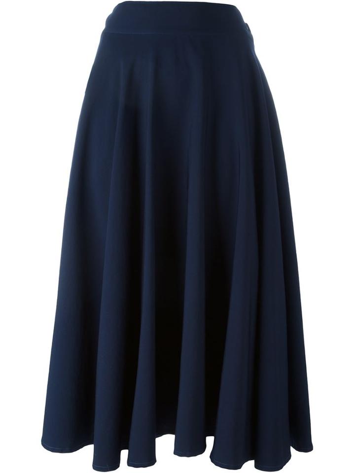 Yohji Yamamoto Vintage High-waisted Ruffled Skirt