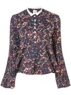 Rosie Assoulin Printed Collar Shirt - Black