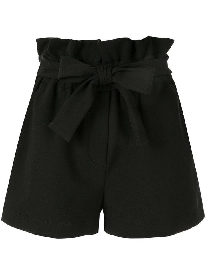 3.1 Phillip Lim Paper Bag-waist Short - Black