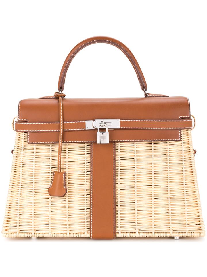 Hermès Vintage Kelly Picnic Bag - Brown