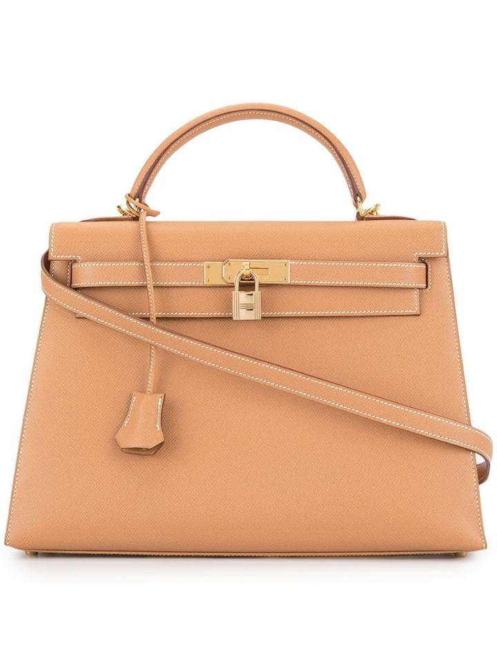 Hermès Vintage Kelly 32 2ways Shoulder Hand Bag - Brown