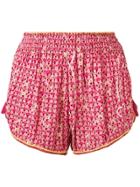 Poupette St Barth Floral Print Shorts - Pink