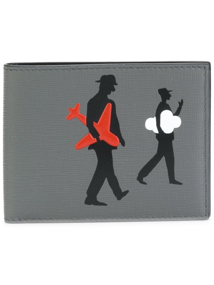 Salvatore Ferragamo Shadow Man Bi-fold Wallet - Grey