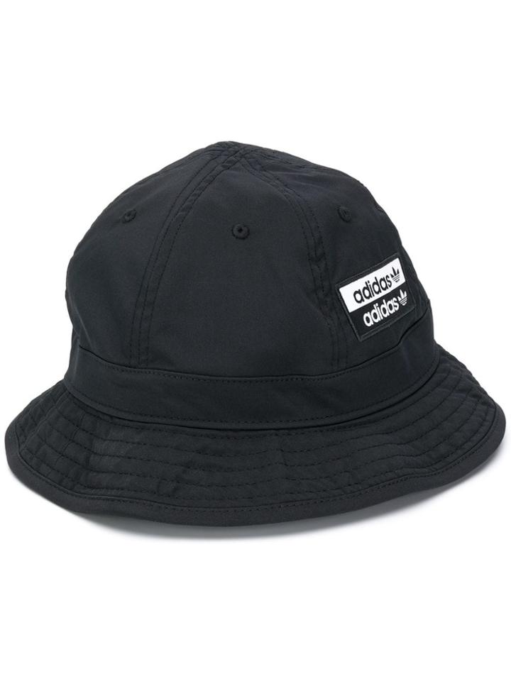 Adidas Logo Patch Bucket Hat - Black