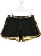 Little Marc Jacobs Teen Reversible Shorts - Black