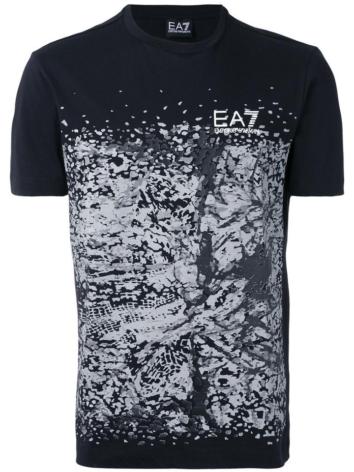 Emporio Armani - Printed T-shirt - Men - Cotton - L, Black, Cotton