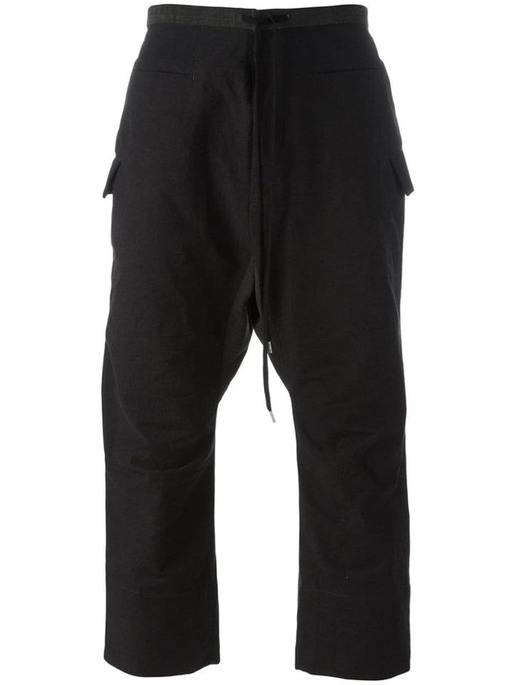 The Viridi-anne Cropped Trousers - Grey
