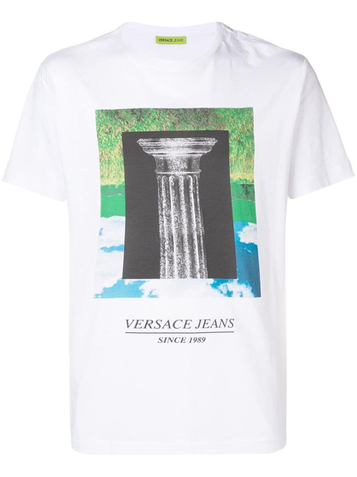 Versace Jeans Photographic Print T-shirt - White