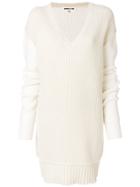 Mcq Alexander Mcqueen V-neck Jumper - Nude & Neutrals