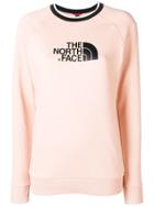 The North Face Logo Print Sweatshirt - Pink & Purple