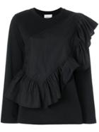 3.1 Phillip Lim Flamenco Long-sleeve T-shirt - Black