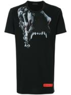 Rh45 Canines Print T-shirt - Black