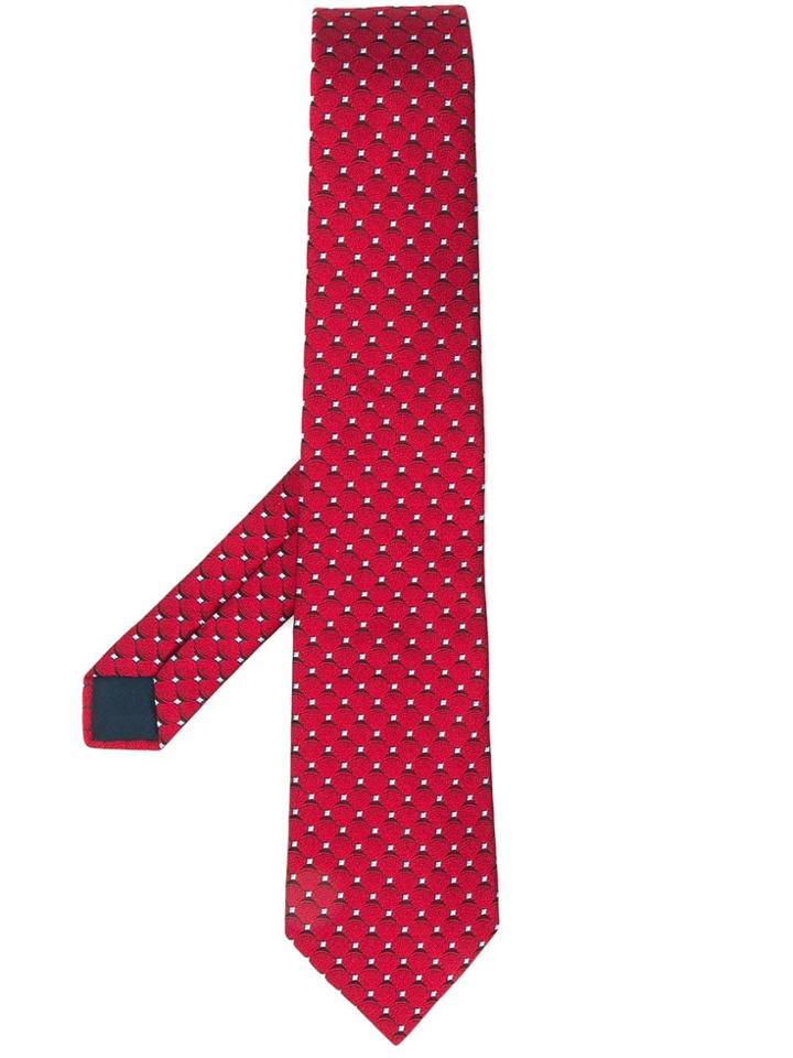 Lanvin Patternedp Tie - Red