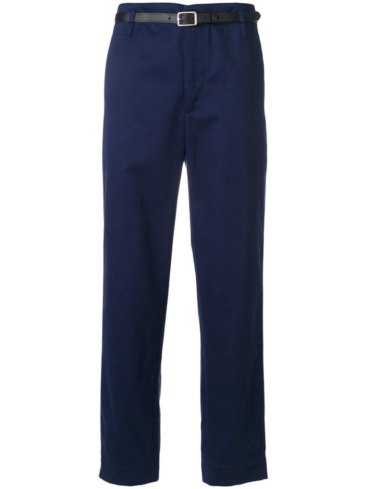Golden Goose Deluxe Brand Cropped Chinos - Blue