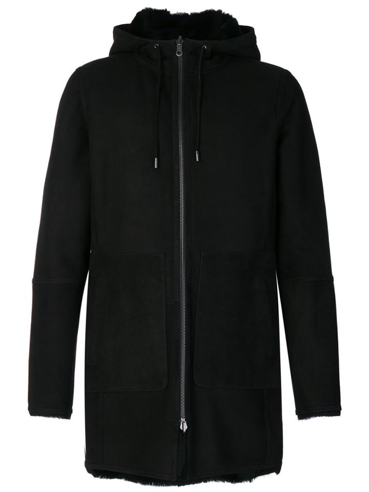 Desa 1972 Hooded Parka Jacket - Black