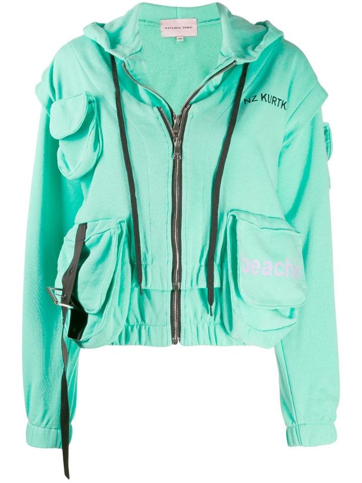 Natasha Zinko Cargo Pocket Jacket - Green