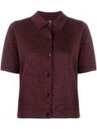 Ps Paul Smith Knitted Shimmer Shirt - Red