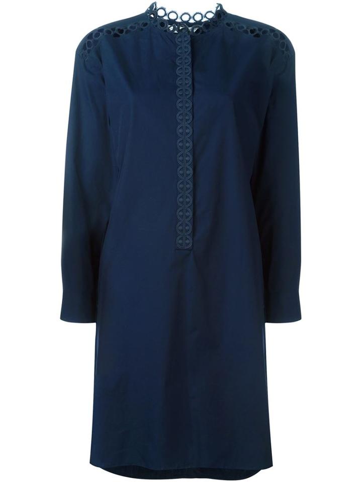 Tsumori Chisato Lace Trim Tunic Dress
