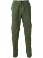 Stone Island Classic Fitted Chinos - Green