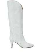 Isabel Marant Lestan Knee-high Boots - White