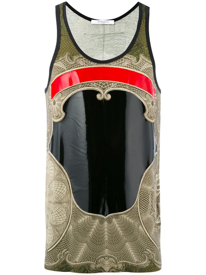 Givenchy - Printed Tank Top - Men - Spandex/elastane/viscose - M, Green, Spandex/elastane/viscose