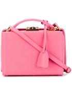 Mark Cross - Small Grace Tote - Women - Calf Leather - One Size, Pink/purple, Calf Leather