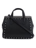 Thomas Wylde Studded Tote, Women's, Black, Nappa Leather