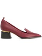 Nicholas Kirkwood Block Heel Pumps - Red