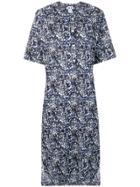 Hope Splatter-print Dress - Blue