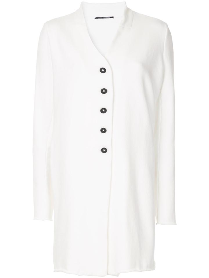 Album Di Famiglia Slim Coat - White