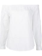 Rag & Bone Off Shoulder Top - White