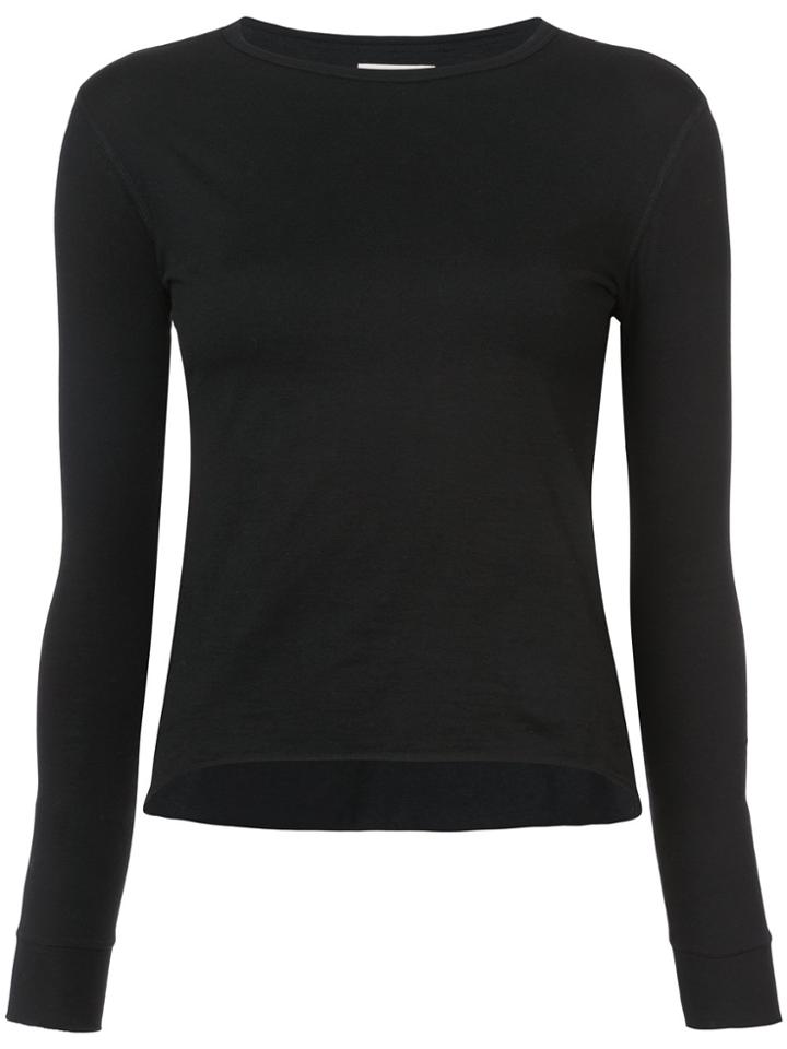 Simon Miller Merrick Long Sleeve Sweater - Black