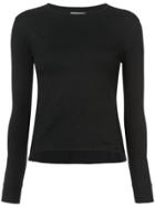 Simon Miller Merrick Long Sleeve Sweater - Black