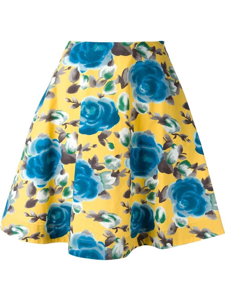 Marc By Marc Jacobs Jerrie Rose Circle Skirt