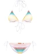 Missoni Mare Gradient Triangle Bikini Top - Multicolour