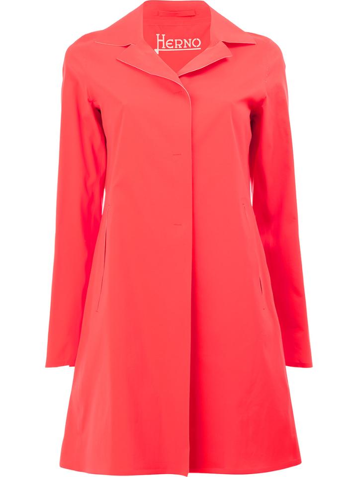 Herno Flared Hem Coat