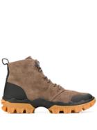 Moncler Hiking Ankle Boots - Brown
