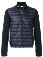 Moncler Padded Sweatshirt Jacket - Blue