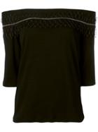 Fabiana Filippi Off The Shoulder Top - Black