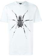 Lanvin Spider Print T-shirt, Men's, Size: Xs, White, Cotton