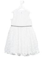 Il Gufo Embroidered Dress, Girl's, Size: 6 Yrs, White