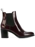 Church's Varnished Ankle Boots - Red
