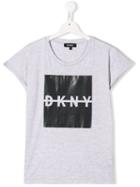 Dkny Kids Logo T-shirt - Grey