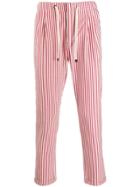 Be Able Striped Straight-leg Trousers - Red