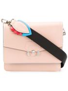 Paula Cademartori Flower Bomb Twiggy Shoulder Bag - Pink & Purple