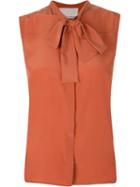 Emannuelle Junqueira Tie Neckline Blouse