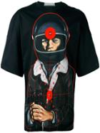 Christopher Kane Oversize T-shirt, Men's, Size: Large, Black, Cotton