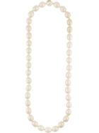 Chanel Vintage Oversized Faux Pearl Necklace, Women's, White